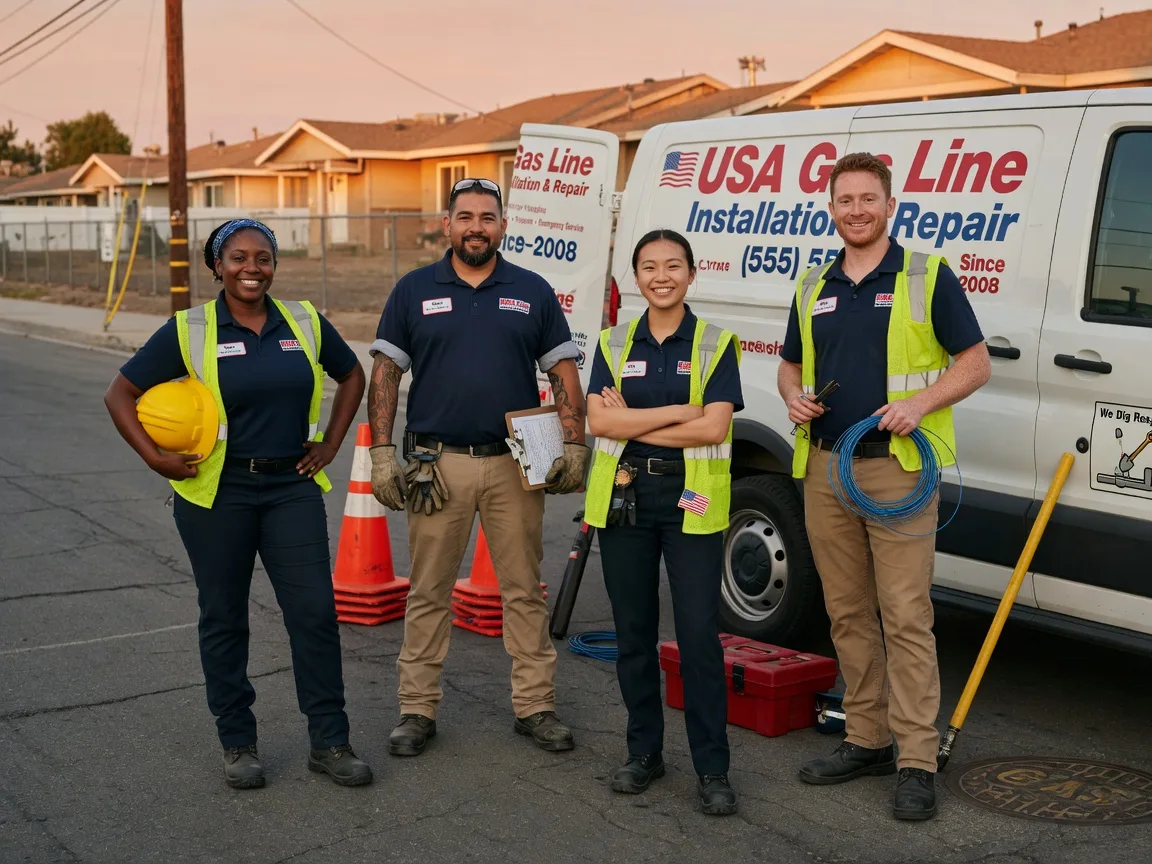 Gas Line Installation company in Juda, WI
